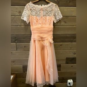1950s party dress authentic vintage